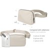 Fanny Belt Bag Waist Pack Crossbody Bags Bum Bag for Running Hiking Travel Workout Adjustable Strap for Women -beige