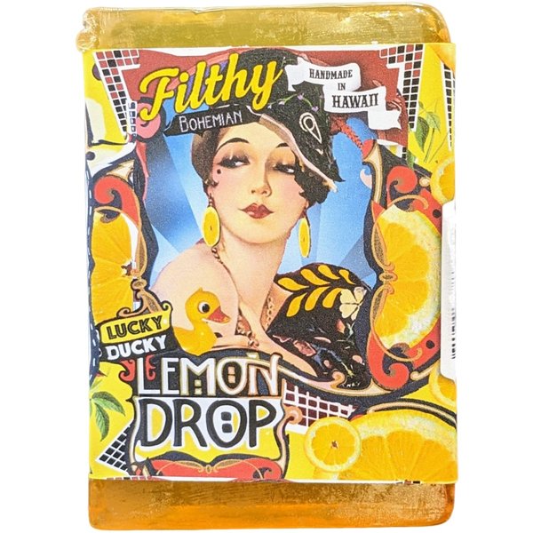 Filthy Bohemian Lucky Ducky Lemon Drop Soap Bar