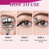 Lash Clusters 240pcs 40D 12-18mm Mixed Tray 3D Effect Volume Individual Lashes Cluster Eyelash Extensions Fluffy Soft D Curl Individual Lashes DIY Lash Extension Kit at Home (40D-0.07-D,12-18mm)