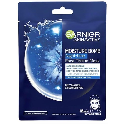 Garnier Moisture Bomb Night Sheet Face Mask (6)