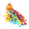 BATTIFE 10Pack Streamers Poppers - Colorful Hand Throw Confetti Poppers, No Mess Paper Crackers for Birthday Wedding Party Celebrations, Multi-Color