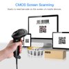 Eyoyo Handheld USB 2D Barcode Scanner, Wired Automatic QR Code Scanner PDF417 Data Matrix Bar Code Reader with Long USB Cable for Mobile Payment, Convenience Store, Supermarket, Warehouse