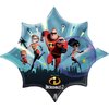 Anagram The Incredibles Birthday Party Supplies 8pc Mr Incredible Airwalkers Balloon Bouquet Decorations