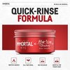 Immortal NYC Strawberry Hair Wax - 8 out of 9 Holding Ability, Max Shine - All Natural Water-Based Hair Wax for Men - No Residue, All Hair Types