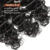 Deep Wave Bundles Human Hair Brazilian Virgin Hair Deep Wave One Weave Bundle 12A Grade Unprocessed Human Hair Extensions Natural Black 1 Bundle100g/pc (Deep Wave Bundles Human Hair, 10 12 14)