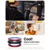andobil Newest Magnetic Phone Grip for MagSafe [Sability Max] Strong Magnetic Phone Ring Holder Compatible with MagSafe Accessories, iPhone 16 Plus 15 14 13, Pro, Pro Max, Mini, Silicone, Black