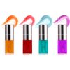 Plumping Lip Oil, 4PCS Hydrating Lip Glow Gloss Moisturizing Tinted Lip Balm Lasting Nourishing Protects Soothes, Comforts Transparent Lip Care Toot, Natural Ingredients Non-sticky Big Brush Glitter Primer Lip Tint (SET A)