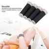 Foot File Replacement Roller, 4pcs Micro Pedi Replacement Rollers Electric Pedicure Roller Head Refill Roller Head Replacement Foot File Grinding Tool Replacement Head