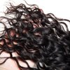 Natural Black Bundles Human Hair Color #1B Kinky Curly Bundles Grade 8A Brazilian Virgin Human Hair 3 Bundles 26 28 30 Inch Double Weft Natural Color Wet and Wavy Bundles