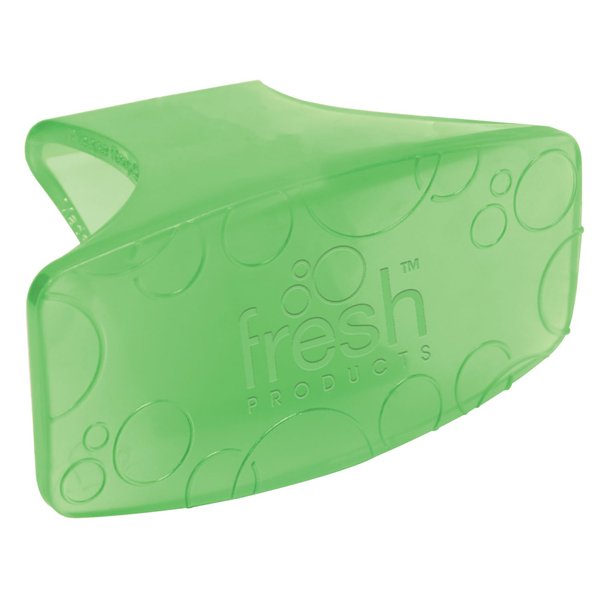 Fresh Products Eco Bowl Clip, Air Freshener, Toilet Freshener, Trash Freshener, Chemical-Free, Natural Oils, Discreet - Cucumber Melon, Green, Made In USA, 12pk