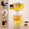 Giofna Hair Oil,Hair Care Serum for Hair Growth, Scalp Care Oil for Curly, Thick, Frizzy, Dry, and Damaged Hair, Reduce Hair Loss, Frizzy and Dry for Women and Men (2Pcs)
