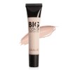 FOCALLURE Big Cover Liquid Concealer,Full Coverage & Oil-control Face Cream Concealer,High Adherence Concealer without Clumping and Cracking,Long Lasting Facial Concealer Makeup,BEIGE