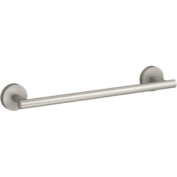 Kohler K-27288-BN Elate-Towel Bar, Vibrant Brushed Nickel