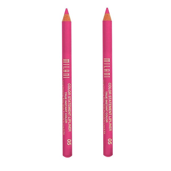 Pack of 2 Milani Color Statement Lipliner, Haute Pink 05