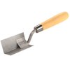 Bon Tool 13-301 Inside Corner Trowel, Stainless Steel 1-1/2-inch x 1-1/2-inch, Wood Handle