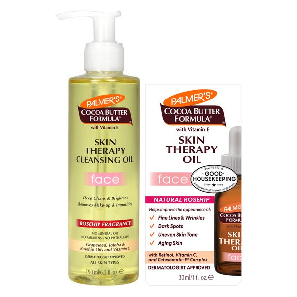 Palmer's Skin Therapy Oil Face bundle (Oil & Cleanser)