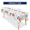 Lecferrarc 2 Pcs Baseball Tablecloth Baseball Plastic Table Cover 87 x 51 Inches Baseball Party Table Covers for Baseball Theme Birthday Party Decorations