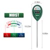 2 Pack Soil Moisture Meter, Plant Water Monitor, Lawn Moisture Meter，Soil Hygrometer Sensor for Gardening, Farming, Indoor and Outdoor Plants