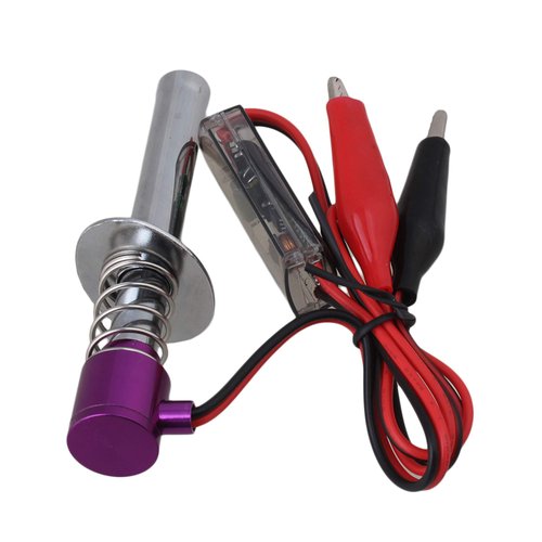 BQLZR Metal Purple Upgraded 6V -24V Electronic Glow Plug Starter Igniter Replacement for Nitro RC Car