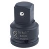 SUNEX TOOLS 4300 3/4-Inch Female 1-Inch Male Impact Socket Adapter