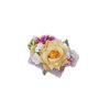 Leadigol Silk Flower Hair Comb Elegant Temperament Women Hair Comb Gift Hair Ornaments Korean Hairpin