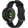 Compatible with Garmin Lily Bands for Women Men, Feminine Sport Silicone Replacement Bands Wristbands Bracelet Accessory Watch Straps for Garmin Lily Women‘s Smartwatch (Black)