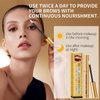 Lash Serum, W3W Eyelash Growth Serum, Eyelash Serum, Lash Serum for Boost Lash Growth Serum, Advanced Formula for Longer, Fuller, and Thicker Lashes, 3 ML (Golden)