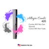 Allegro Combs 420 Barber Comb Set for Hair Cutting and Styling - 6 Pocket Combs for Stylists in Black, Red and White
