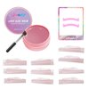 Libeauty Eyelash Lift Rods, 14Piece Lash Glue Wax for Eyelash Perm with Reusable Lash Lift Ribbon Salon Grade Liquid Silicone Eyelash Curler Tools