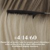 Ve Sunny Tape in Ombre Hair Extensions Brown Blonde Tape in Extensions Human Hair Invisible Tape in Hair Extensions Real Human Hair Dark Brown Ombre Golden Blonde Mix Platinum Blonde 20pcs 50g 20in