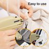 1 inch Standard Tagging Gun Fasteners, 10000PCS Clothing Standard Label Gun Price Tagging Barbs, Plastic Garment Tag Gun Refills, Clothing Tag Gun Attachments for All Standard Price Tag Guns (1")