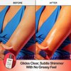 EVERYDAY HUMANS Sun Glazed | SPF 30 Sheer Body Glow Oil Sunscreen with Gold Shimmer Mica, 5.1oz | Sweat and Water Resistant | Non-Greasy, Moisturizing with Squalane, Jojoba Oil | Citrus Scent