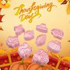 Joinor 16pcs Thanksgiving Cookie Cutters Stamps Biscuit Baking Tools Embossing Cookie Molds
