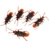 Wendy Mall 20Pcs Realistic Simulation Plastic Fake Cockroach Roach Novelty Bugs Joke Toys for April Fool's Day Halloween Party Favors Decoration Props