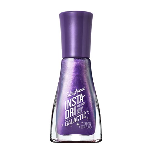 Sally Hansen Insta-Dri, Planet Purple, Nail Polish, Easy to Use, Stays Put, Beautiful Colors, Glides On, No Smudges, 0.3oz