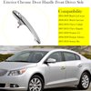 Exterior Front Left Door Handle Driver Side Fit for 2005 2006 2007 2008 2009 2010 2011 2012 Chevy Impala Cobalt Buick Lucerne Lacrosse Allure Pontiac G5 Solstice Saturn Sky