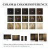 DOORES Human Hair Extensions Wire Hair Extensions Balayage Dark Brown to Chestnut Brown 18 Inch 95g Wire Hair Extensions with Transparent Fish Line Invisible