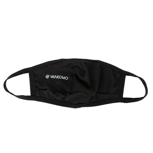 Miakomo Zen Face Mask - Made in The USA - Reusable Facemask Cover (Black XS/S)