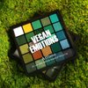 Green Eyeshadow Palette,Highly Pigmented Matte Shimmer Green Blue Multichrome Eye Shadow Pallet for Green Eyes, Colorful Metal Shimmer Makeup Pallet for Christmas, Long Lasting Hypoallergenic 25 Color