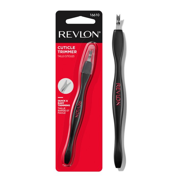 Revlon Cuticle Trimmer with Cap, Cuticle Remover Tool, Nail Care, High Precision V-Tip Blade (Pack of 1)