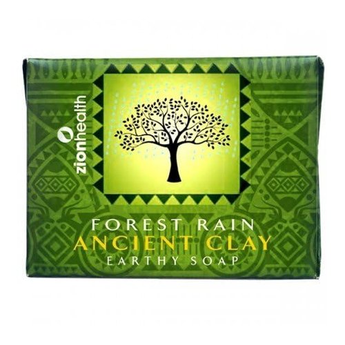 Adama Minerals Zion Health Clay Soap Forest Rain 6 oz Bar Soap