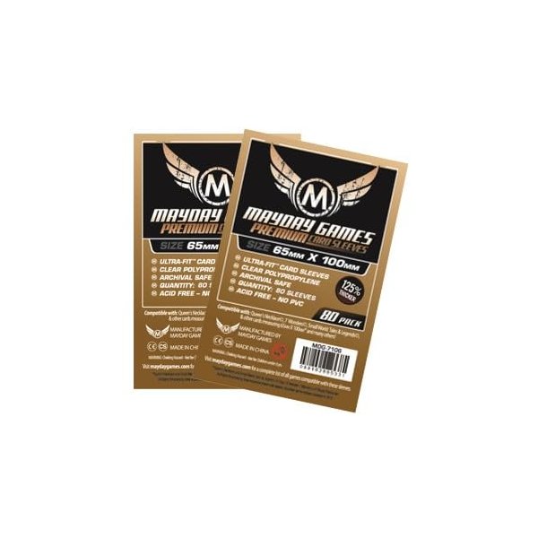 Mayday Games 7 Wonders Game Accessory- Premium Card Sleeve Bundle