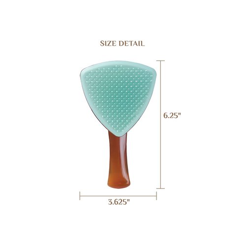 Cricket Ultra Smooth Detangling Brush for Wet Hair Anti-Frizz Detangler Shower Hairbrush with Argan & Olive Oils and Keratin Protein Infused Plastic for All Hair Types, 4 Ounce