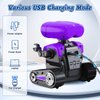 MindPal Robot Toys for Boys Girls with Auto-Demonstration Robots for Kids Remote Control Kids Robot Rechargeable Emo Robot with LED Eyes Smart Robot Age 3 Years and Up Purple