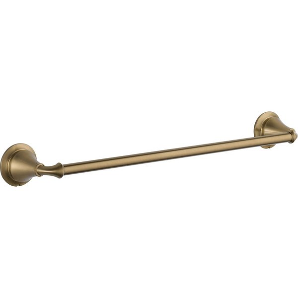 DELTA FAUCET 79418-CZ Linden Wall Mounted 18 in. Towel Bar in Champagne Bronze