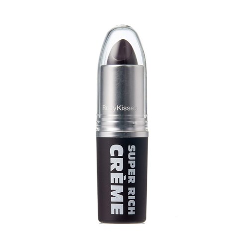 Ruby Kisses Super Rich Creme Lipstick, Hydrating Full Coverage Long Lasting Highly Pigmented Smooth Apply Lip Makeup for Women Men (Cyber)