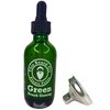 Green Beard Grmng Natural Beard Oil - Unscented - This Beard Oil Plants Trees from Recipe Included - 2 Ounce