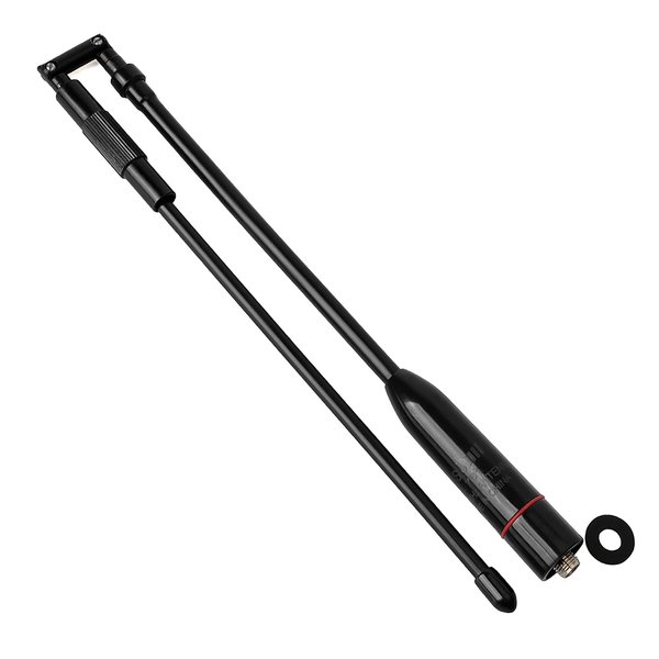 HYS TC-761 VHF UHF 15.7inch SMA Female Foldable Antenna Replacement Dual Band Walkie Talkie Antenna for BaoFeng UV-5R UV-82 Kenwood Wouxun Ham Radio