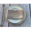 Eight Owls Stonewashed Linen Napkins - 20 Inch x 20 Inch – Set of 4-100% Pure Linen Cloth - Mitered Corners - Coast, (Warm Pebble)