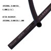 WOER 120PCS Dual Wall Heat Shrink Tubing 3:1 Adhesive Lined, Black, 7" Each,Heat Shrinkable Sleeving in Box (4.8mm(3/16")- 10.8m(35FT), Black, 60)